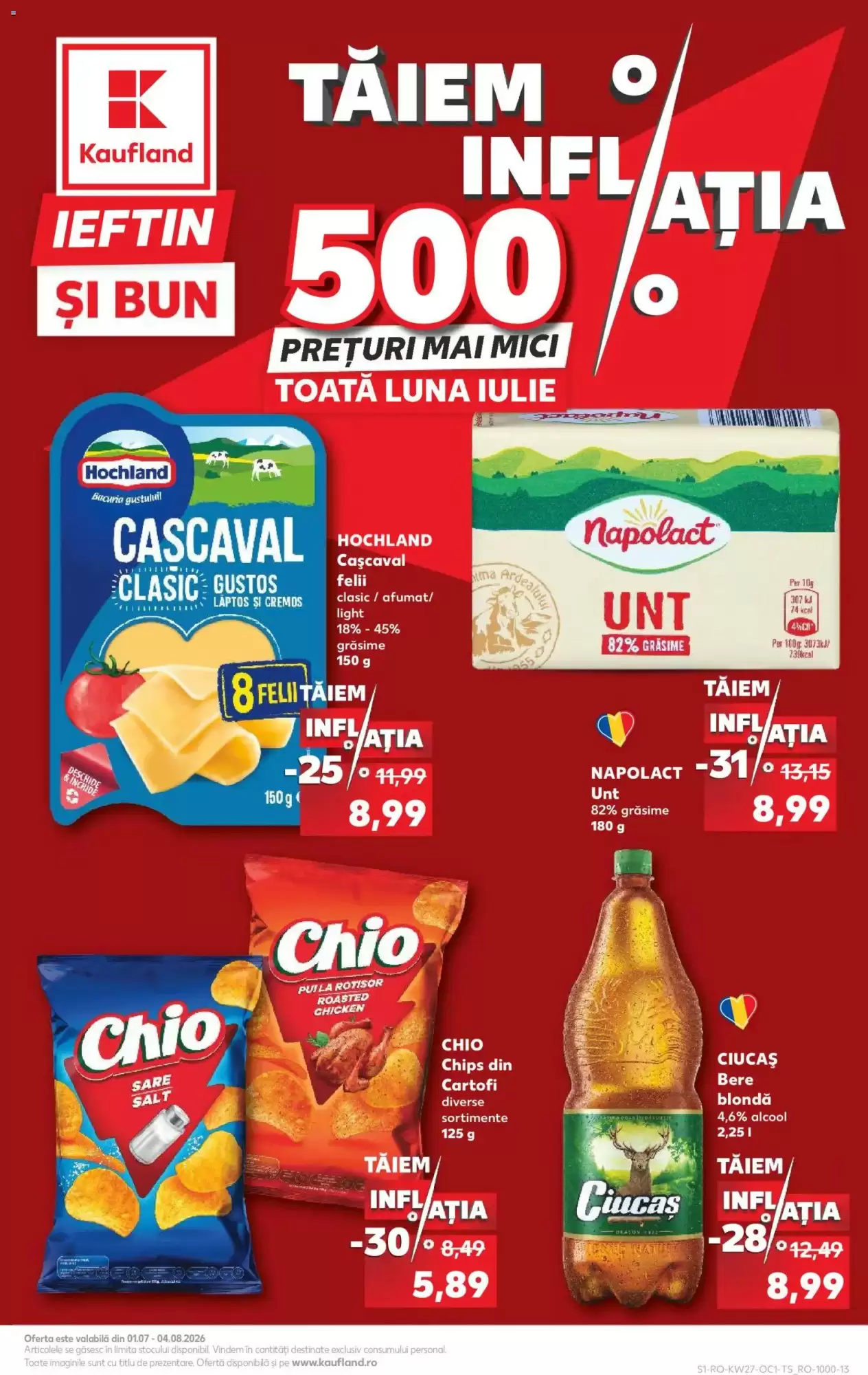 Kaufland Catalog 01.07.2026 - 04.08.2026