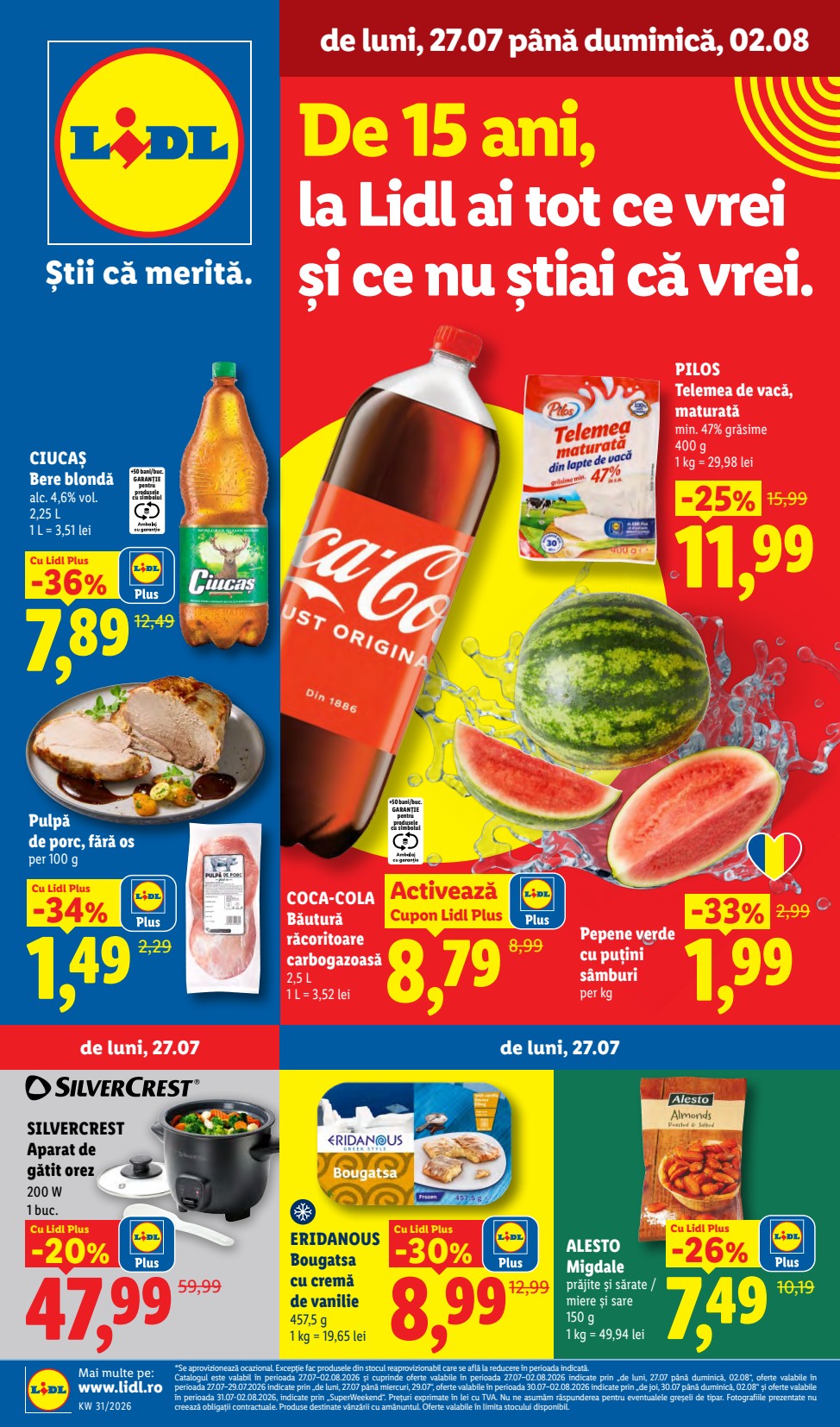Catalog Lidl - 27.07.2026 - 02.08.2026