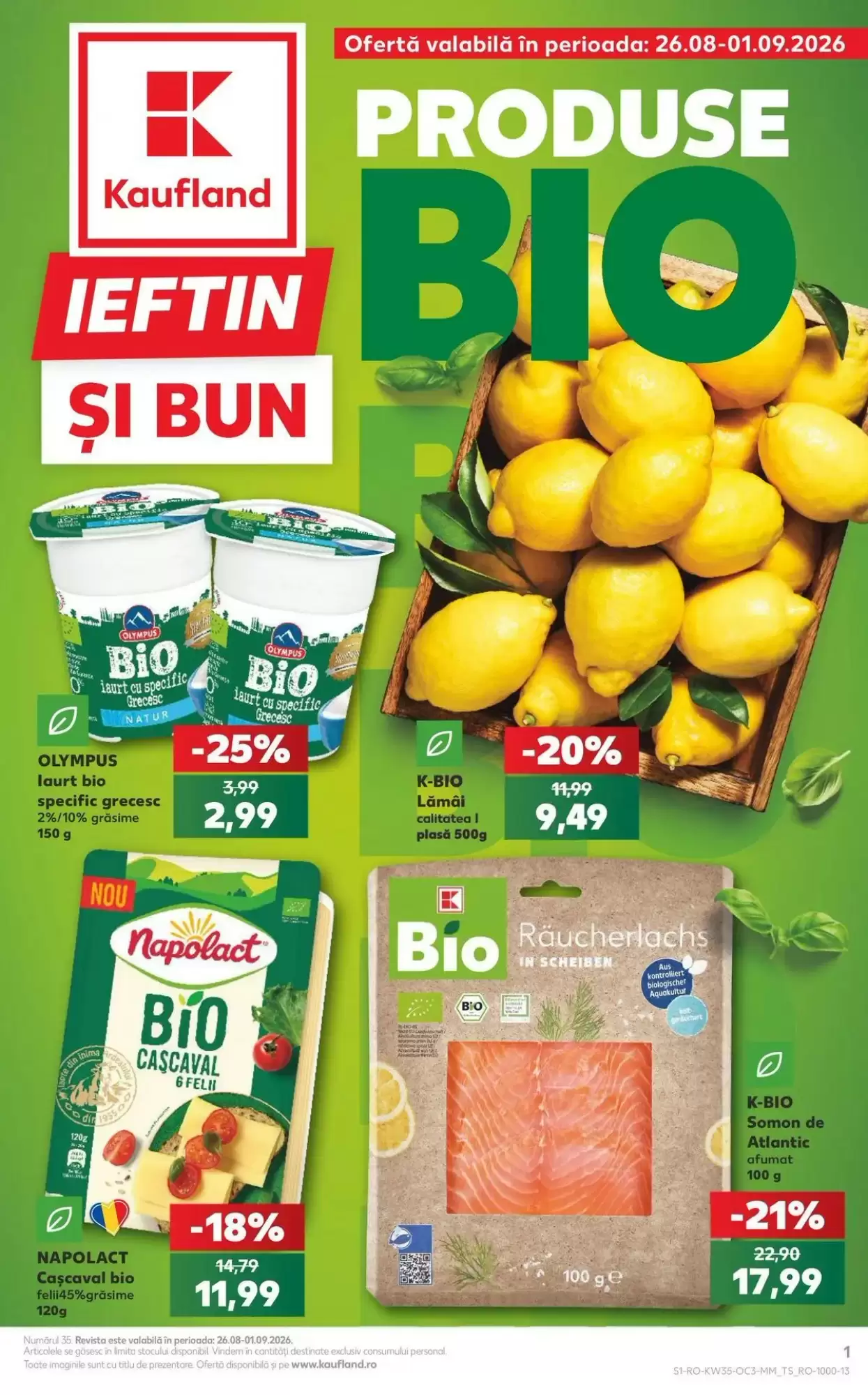 Kaufland Catalog 26.08.2026 - 01.09.2026