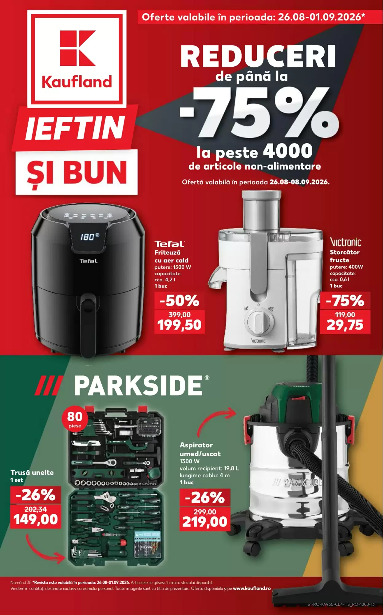 Kaufland Catalog 26.08.2026 - 01.09.2026