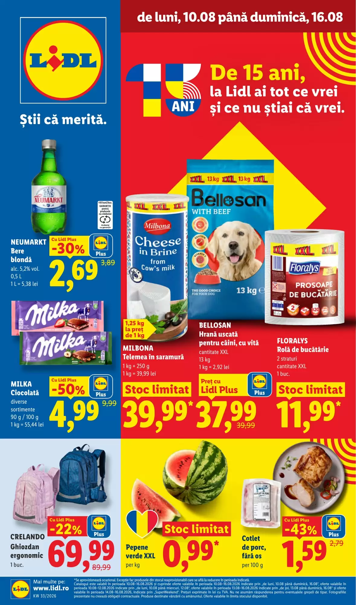 Lidl Catalog 10.08.2026 - 16.08.2026