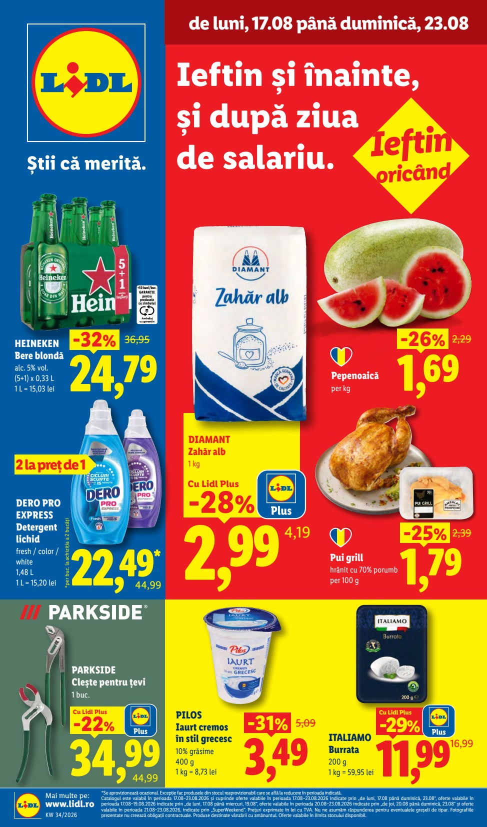 Catalog Lidl - 17.08.2026 - 23.08.2026