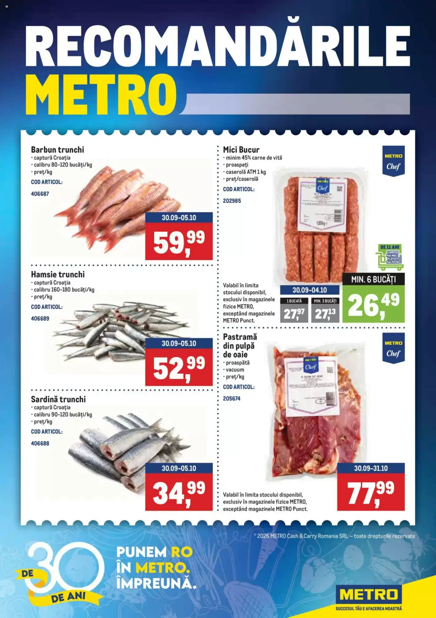 Metro Catalog 29.09.2026 - 05.10.2026