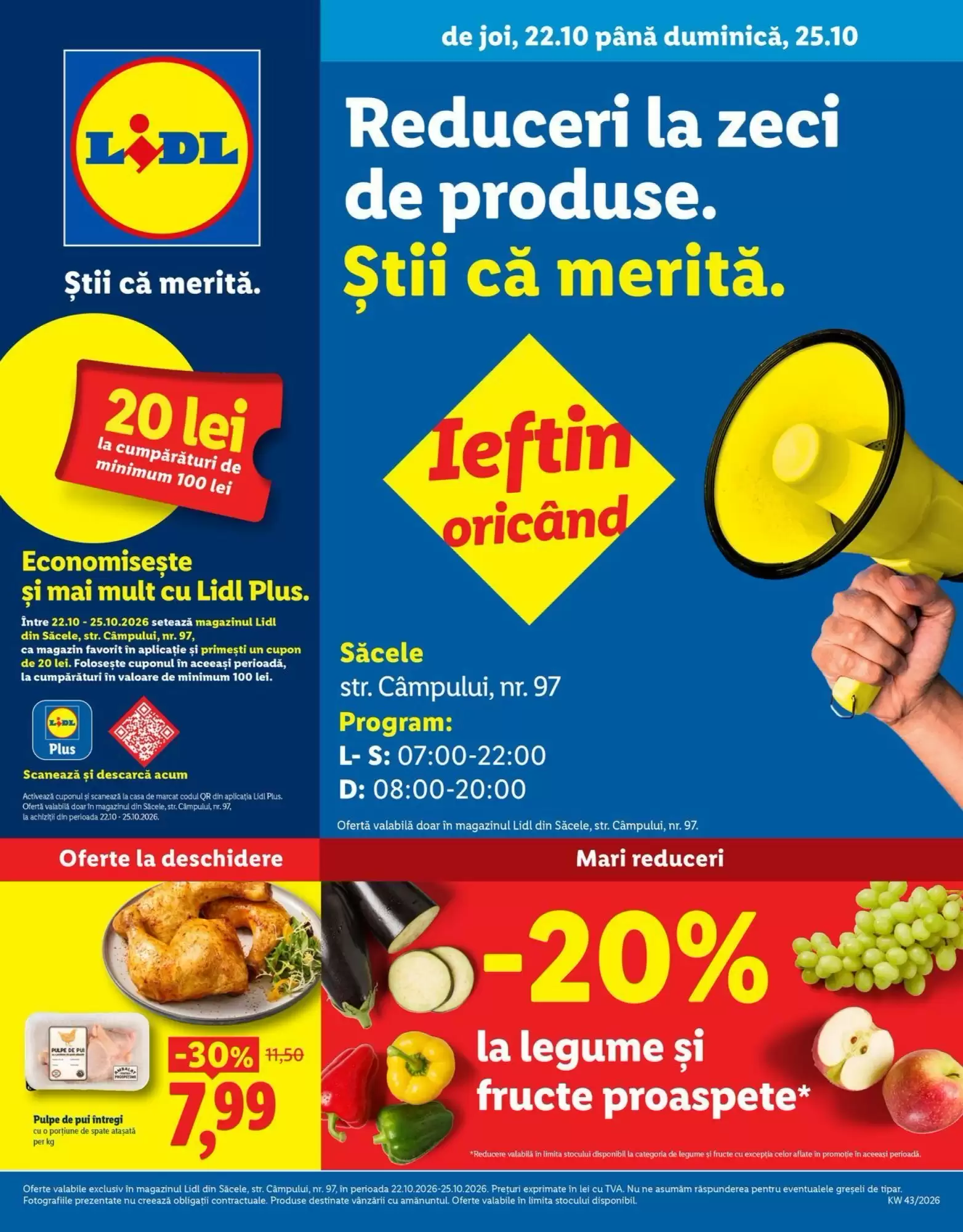 Lidl Catalog 22.10.2026 - 25.10.2026
