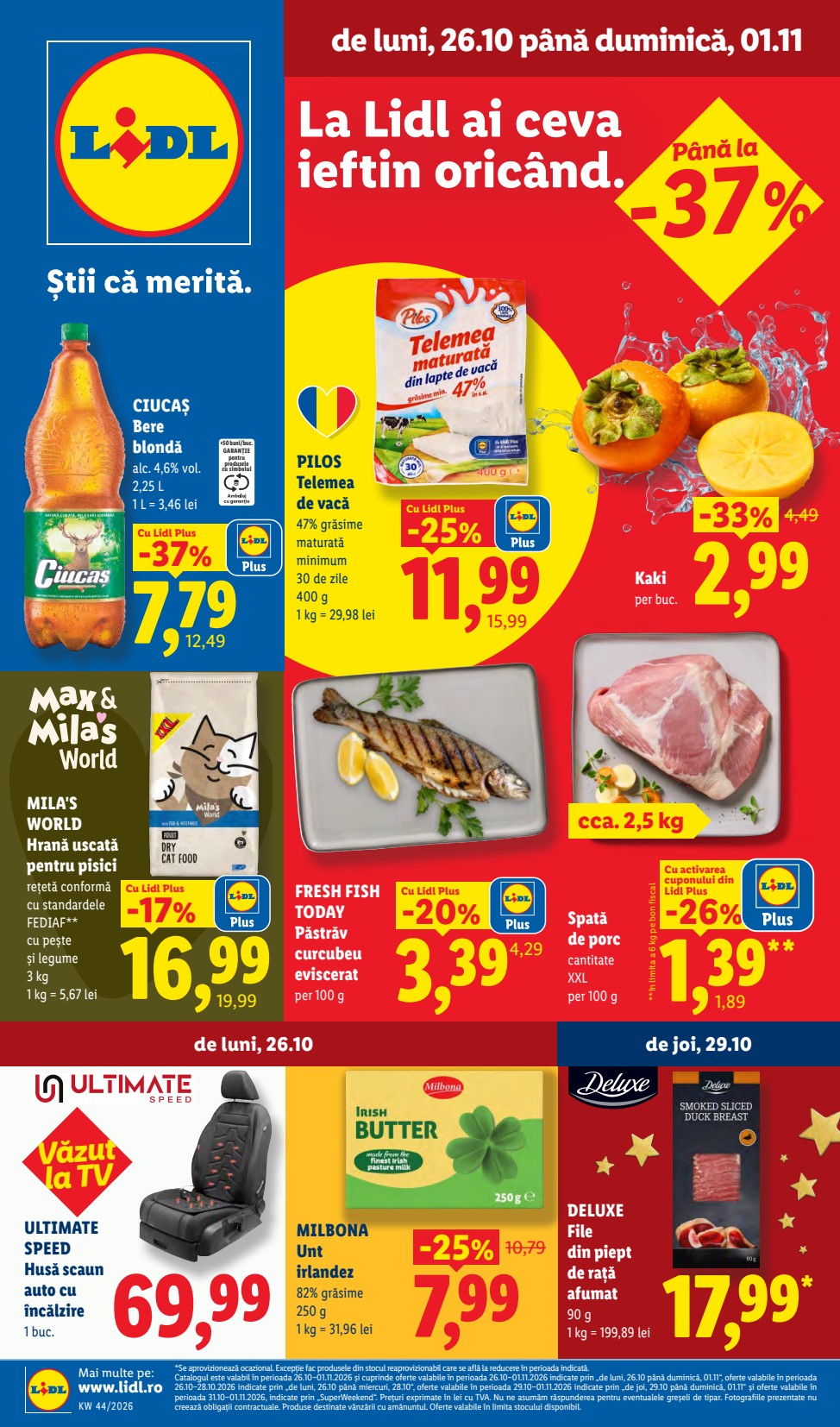 Catalog Lidl - 26.10.2026 - 02.11.2026